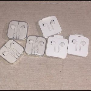 New never used Apple Headphones.